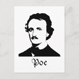 Carte Postale Edgar Allen Poe