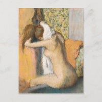 Edgar Degas | Après le bain, femme Sécher le cou