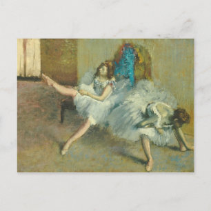 Carte Postale Edgar Degas   Avant le Ballet, 1890-1892