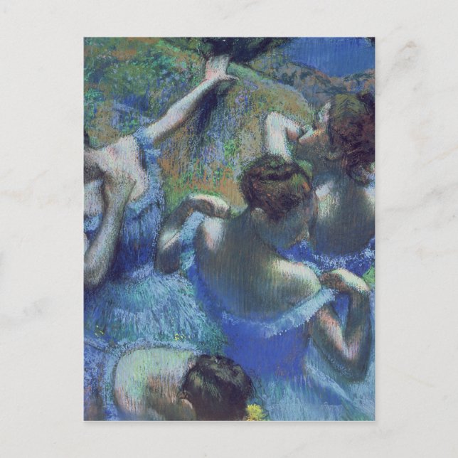 Carte Postale Edgar Degas | Blue Dancers, c.1899 (Devant)