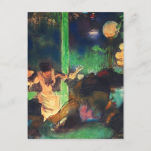 Carte postale : Edgar Degas - Cafe des Ambassadeur