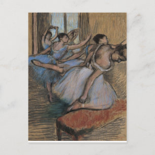 Carte Postale Edgar Degas Classe de danse II