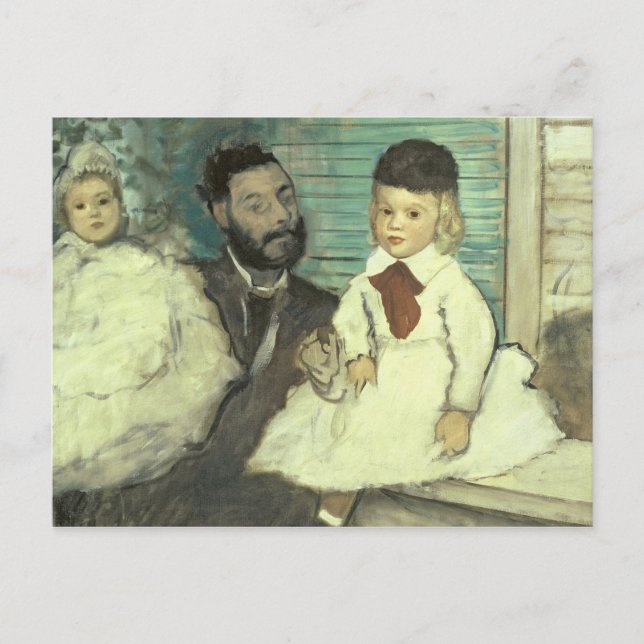 Carte Postale Edgar Degas | Comte Le Pic et ses fils (Devant)