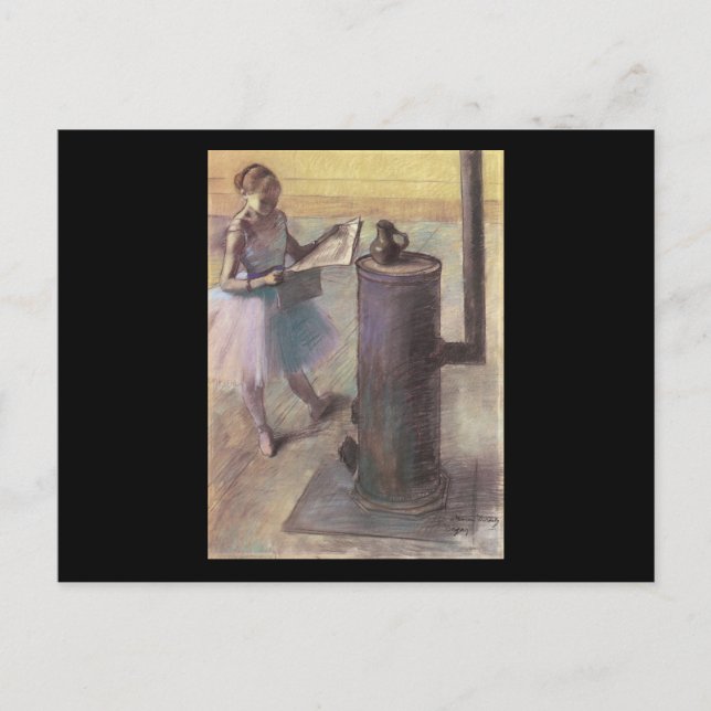 Carte Postale Edgar Degas Dancer Repose (Devant)