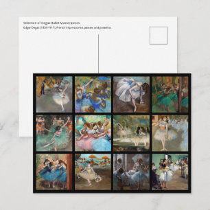 Carte Postale Edgar Degas - Dancers Sélection de chef-d'oeuvre