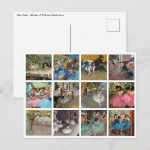 Carte Postale Edgar Degas - Dancers Sélection de chef-d'oeuvre