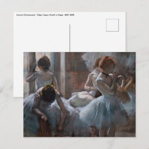 Carte Postale Edgar Degas - Danseurs