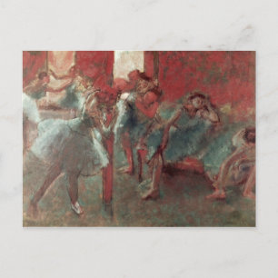 Carte Postale Edgar Degas Danseurs à la répétition, 1895-98
