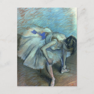 Carte Postale Edgar Degas   Danseuse assise, vers 1881-83