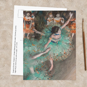 Carte Postale Edgar Degas - Danseuse oscillante / Danseuse en ve