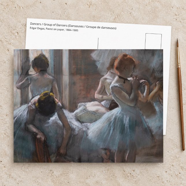 Carte Postale Edgar Degas - Danseuses (Créateur téléchargé)