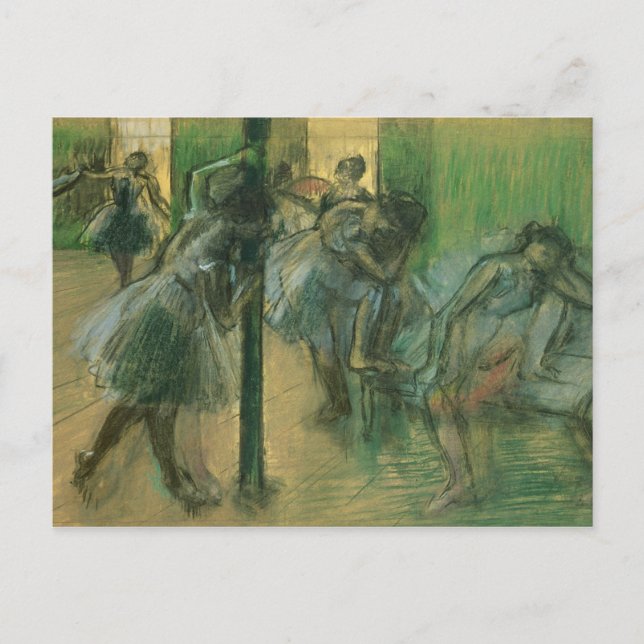 Carte Postale Edgar Degas | Danseuses en répétition (Devant)