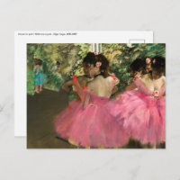Edgar Degas - Danseuses en rose