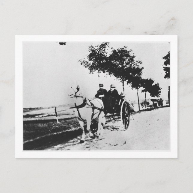 Carte Postale Edgar Degas | Edgar Degas et un ami (Devant)