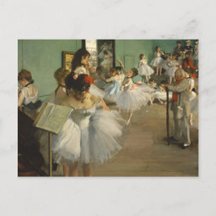 Carte Postale Edgar Degas La Classe Danse