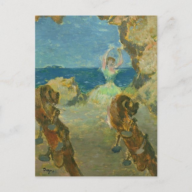Carte Postale Edgar Degas | La danseuse de ballet, 1891 (Devant)