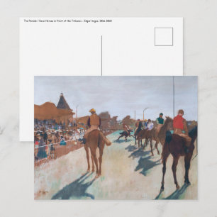 Carte Postale Edgar Degas - La Parade