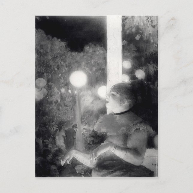 Carte Postale Edgar Degas | Le Café Concert (Devant)