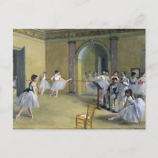 Carte Postale Edgar Degas | Le Foyer de danse (Devant)