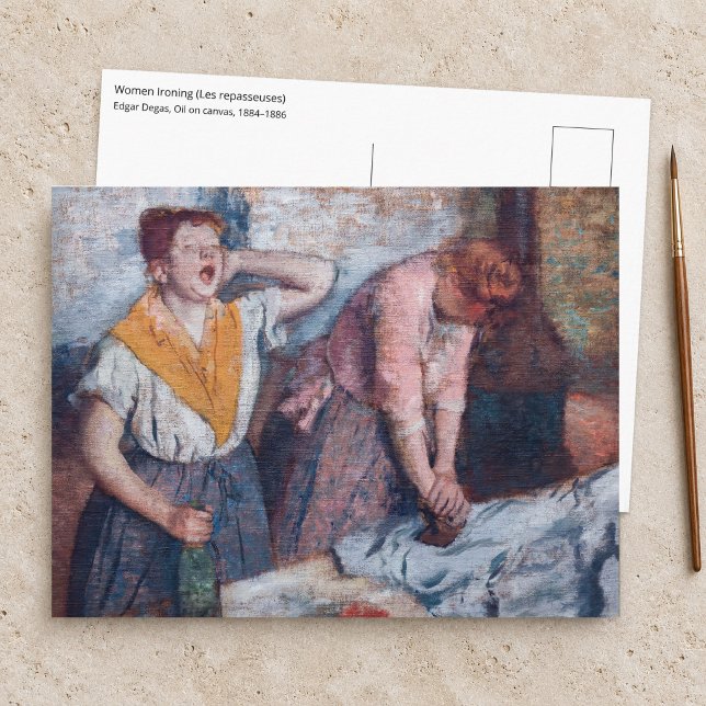 Carte Postale Edgar Degas - Les repasseuses (Créateur téléchargé)