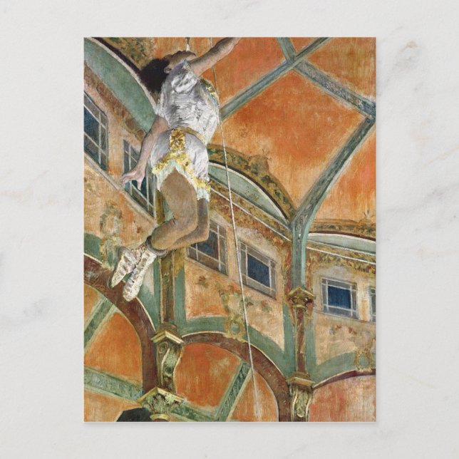 Carte Postale Edgar Degas | Miss La la au Cirque Fernando (Devant)