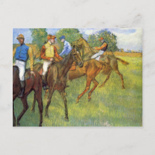 Carte Postale Edgar Degas - Peser