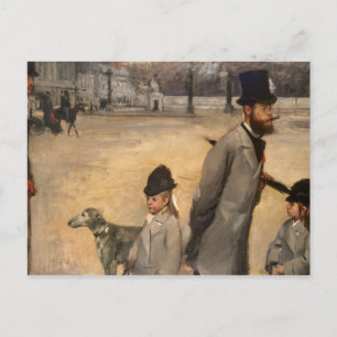 Carte Postale Edgar Degas   Place de la Concorde, 1875