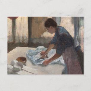 Carte Postale Edgar Degas   Woman ironing, c.1876-87