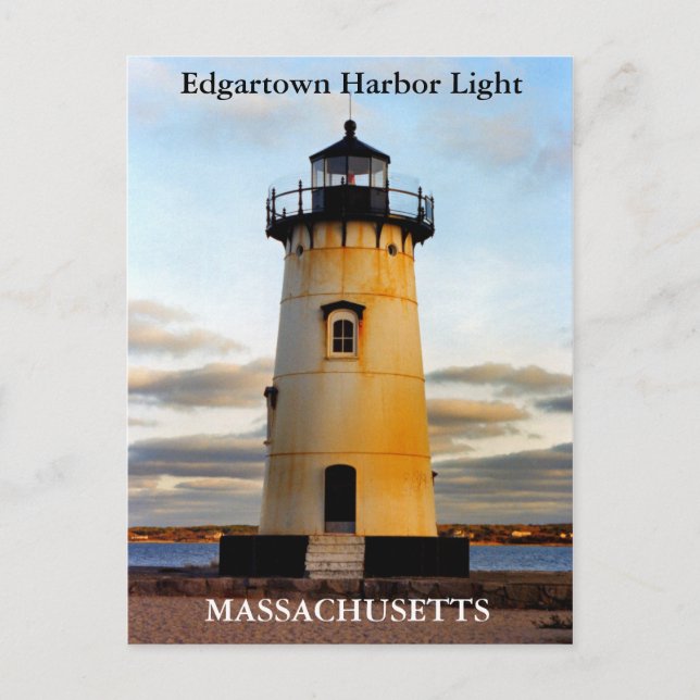 Carte postale Edgartown Harbour Light, Massachuset (Devant)