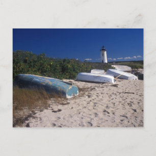 Carte Postale Edgartown Lighthouse and Beach