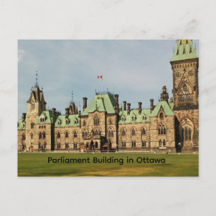 Carte Postale Édifice du Parlement à Ottawa