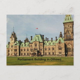 Carte Postale Édifice du Parlement à Ottawa