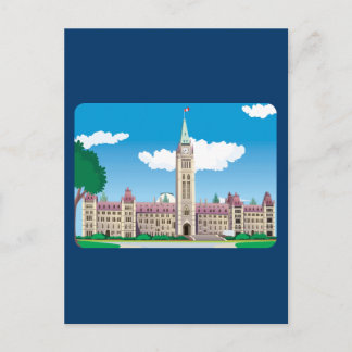Carte Postale Édifice du Parlement d'Ottawa