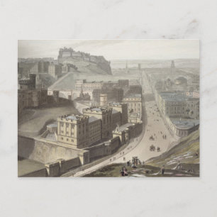 Carte Postale Edimbourg, de Calton Hill, de "A Voyage Around