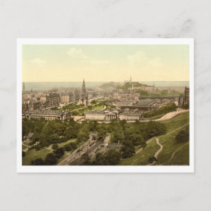 Carte Postale Édimbourg du château, Écosse