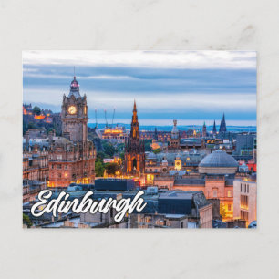 Carte Postale Edimbourg, Écosse, Royaume-Uni