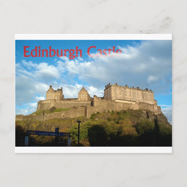 Carte Postale Edinburgh Castle Postcard (Devant)