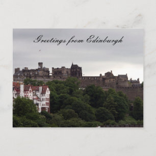 Carte Postale edinburgh grey