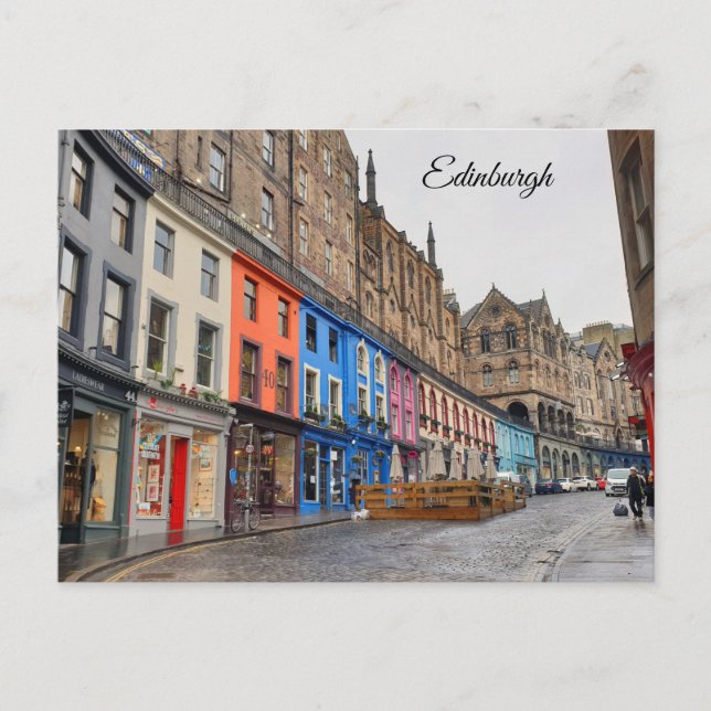Carte Postale Edinburgh - Victoria Street (Devant)