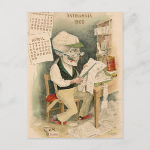 Carte Postale Éditeur de squelette