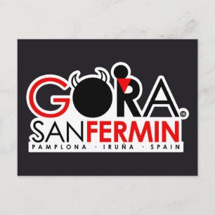 CARTE POSTALE ÉDITION SPÉCIALE SAN FERMIN