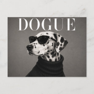 Carte Postale Éditorial de mode luxueux dalmate