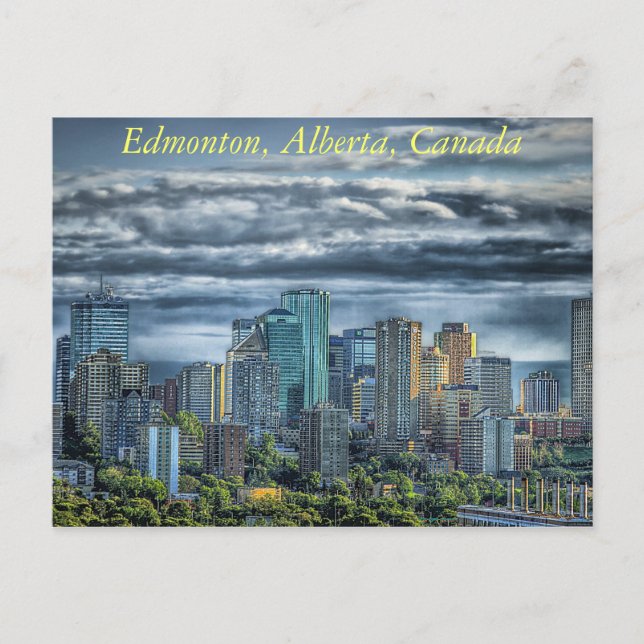 Carte Postale Edmonton (Alberta) au Canada (Devant)