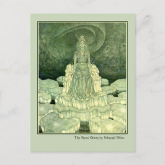 Carte Postale Edmund Dulac Illustration de la reine des neiges