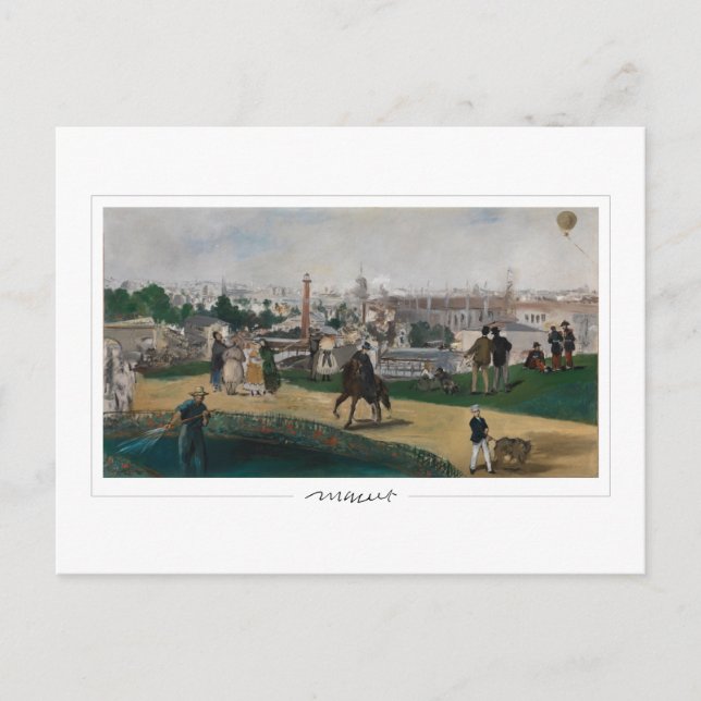Carte Postale Édouard Manet #128 - Beaux-arts (Devant)