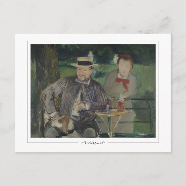 Carte Postale Édouard Manet #17 - Beaux Arts (Devant)