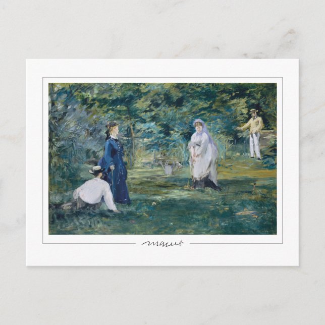 Carte Postale Édouard Manet #4 - Beaux-arts (Devant)