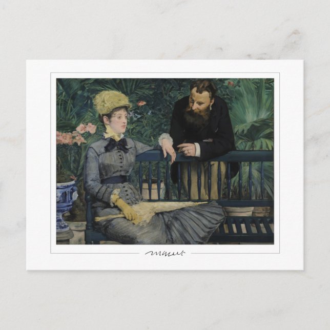 Carte Postale Édouard Manet #6 - Beaux-arts (Devant)
