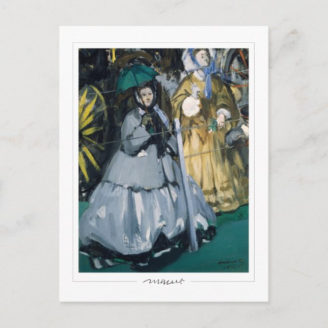 Carte Postale Édouard Manet #8 - Beaux-arts (Devant)