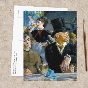 Carte Postale Edouard Manet - Au Café